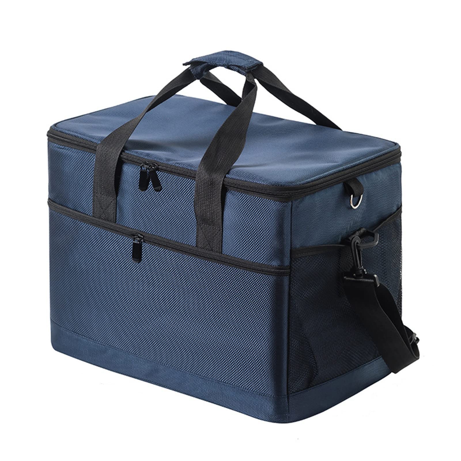 Wicker Picnic Basket Picnic Handbag Thermal Insulation Bag for Picnic Camping Outdoor