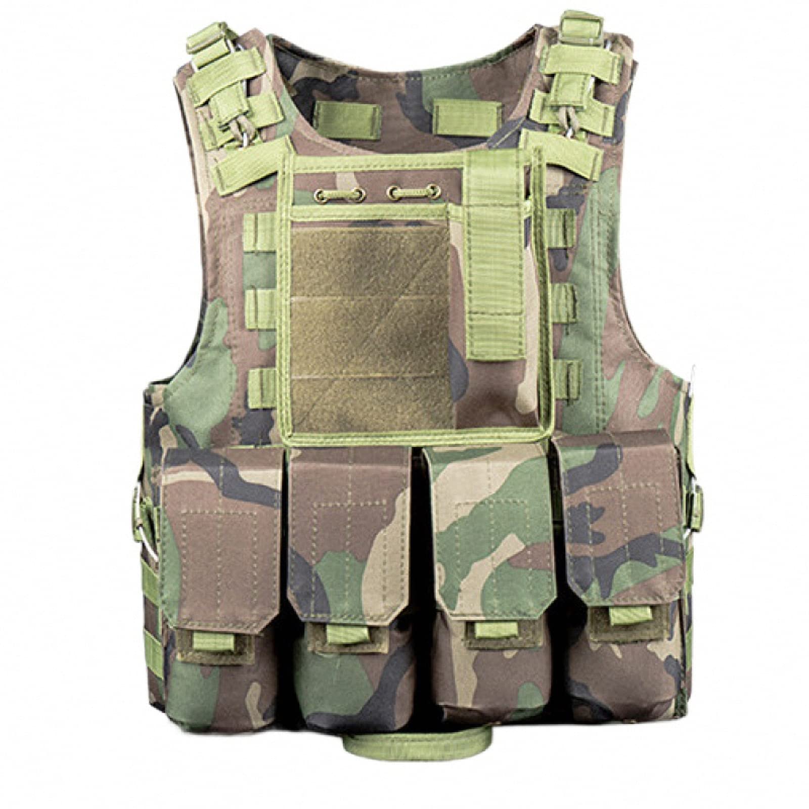 MAOTN Children'S Tactical Vest，shooting Military Field Combat Plate Carrier, Airsoft Paintball Equipment,With steel wire6
