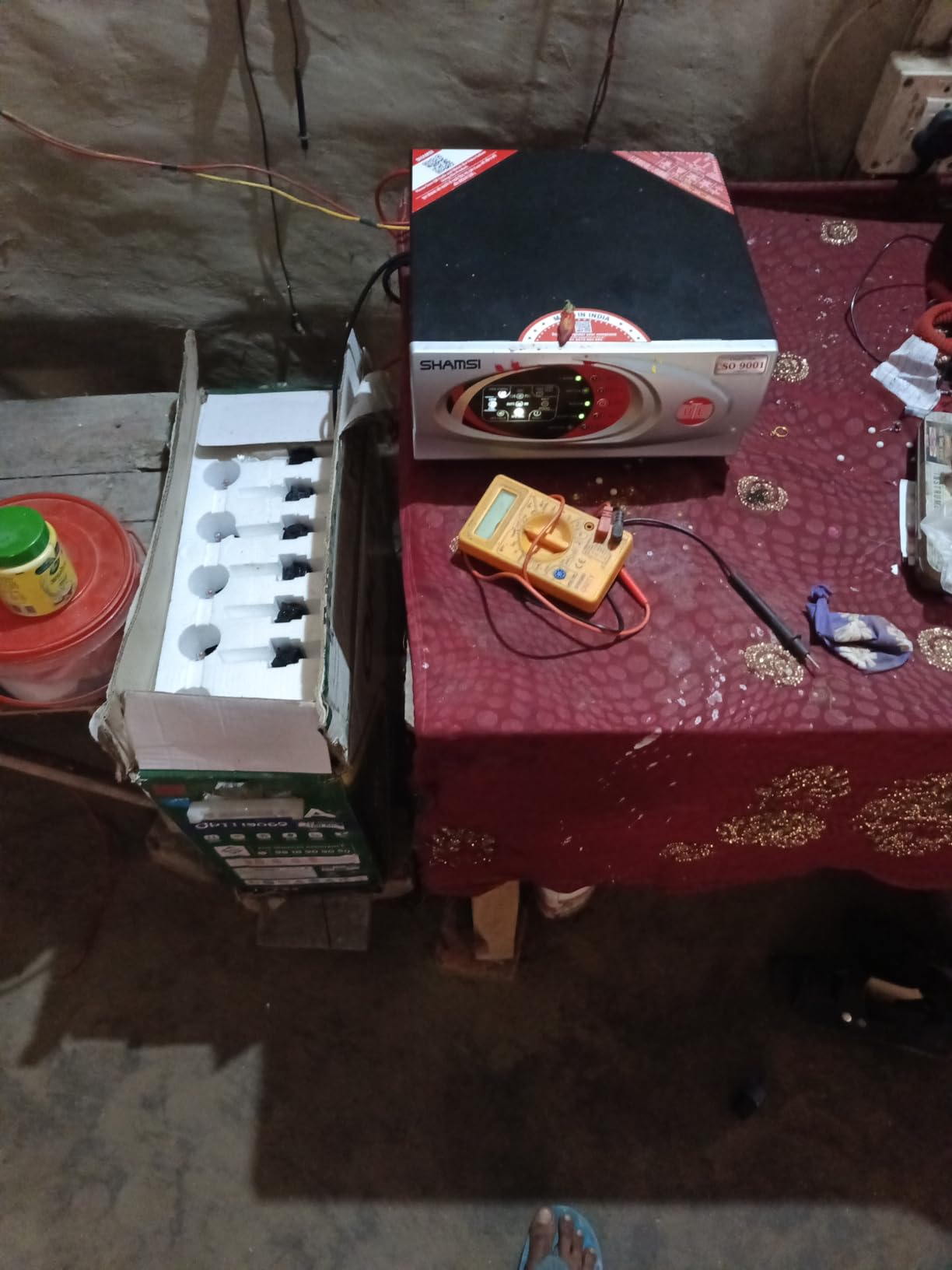 UTL Shamsi Solar Home PCU Hybrid PCU; UPS 675VA ; 12V ; 25A Inverter ...