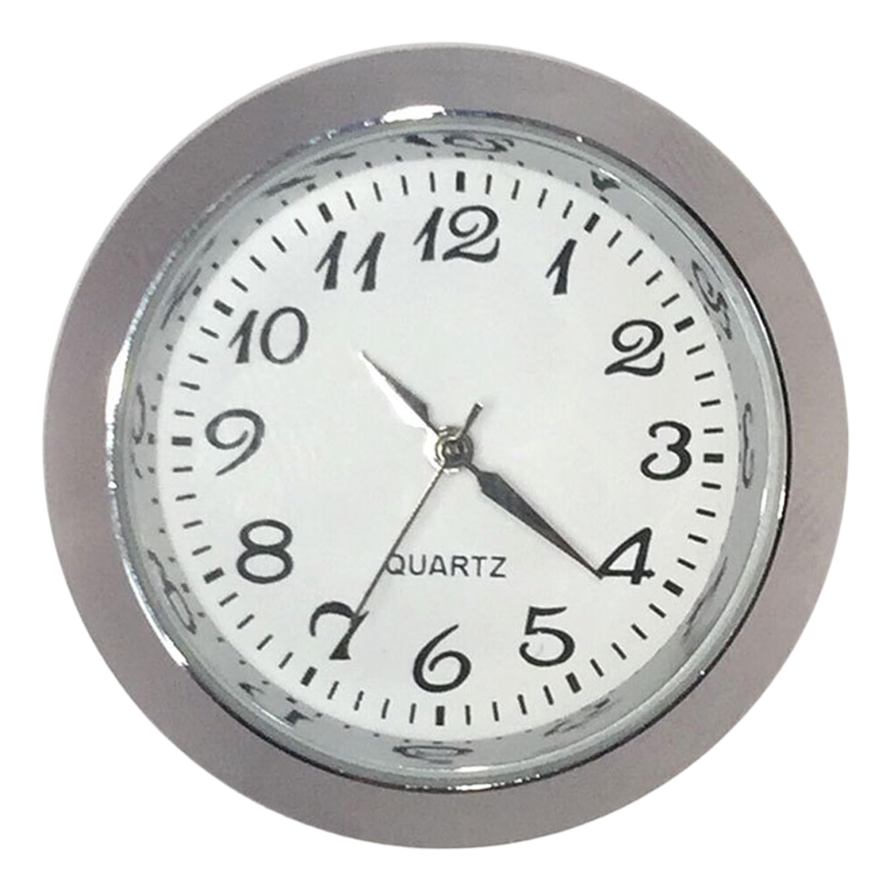 Vistnale Clock Insert 35mm Round Metal Clock Face Replacement with Arabic Numeral for DIY Craft Inlaid Watch Accessories| Movements