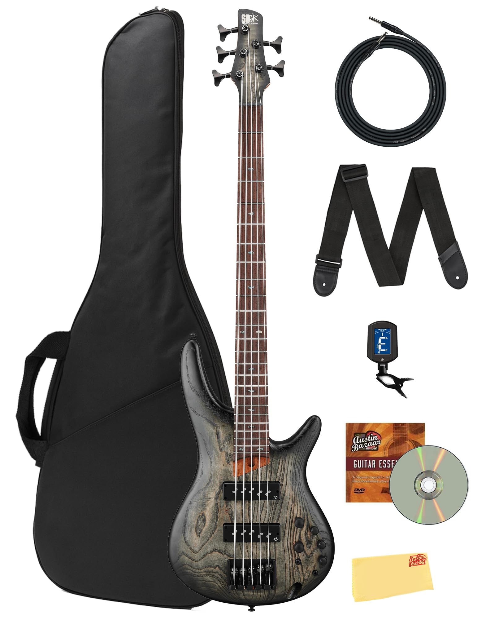 Ibanez SR605E-BKT 5弦ベース 純正ハードケース付き Amazon.com: Ibanez SR605E SR Standard Bass Guitar - Black Stained