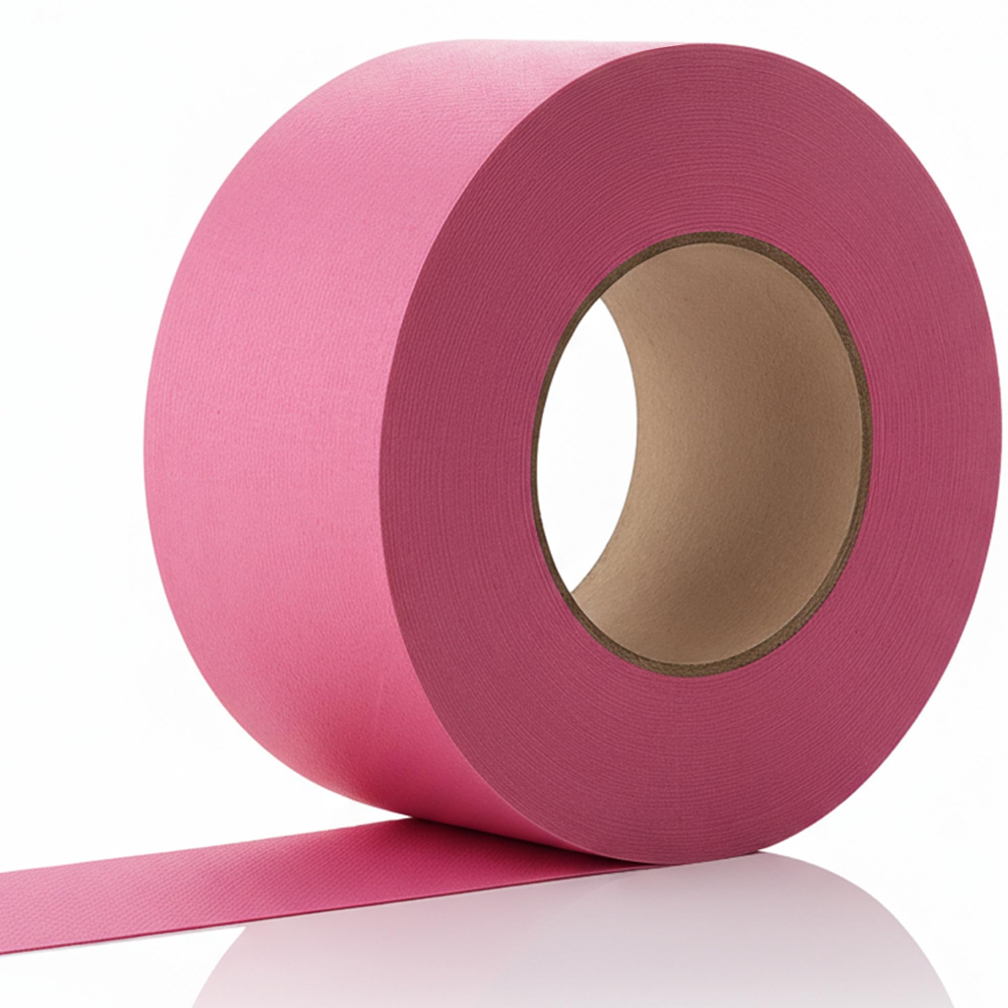 PAPERCUTZ Candy Pink Paper Border Roll 48mm x 50 Metres, 100 GSM, School Display Borders for Classrooms Decoration, Straight Edge Roll, Backing Paper for Wall Displays