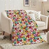 Adventure Time Ricardio Bedding Super Soft Cozy Plush Throw, 46 in x 60 in, (Officially Licensed Product) by Franco Collectibles