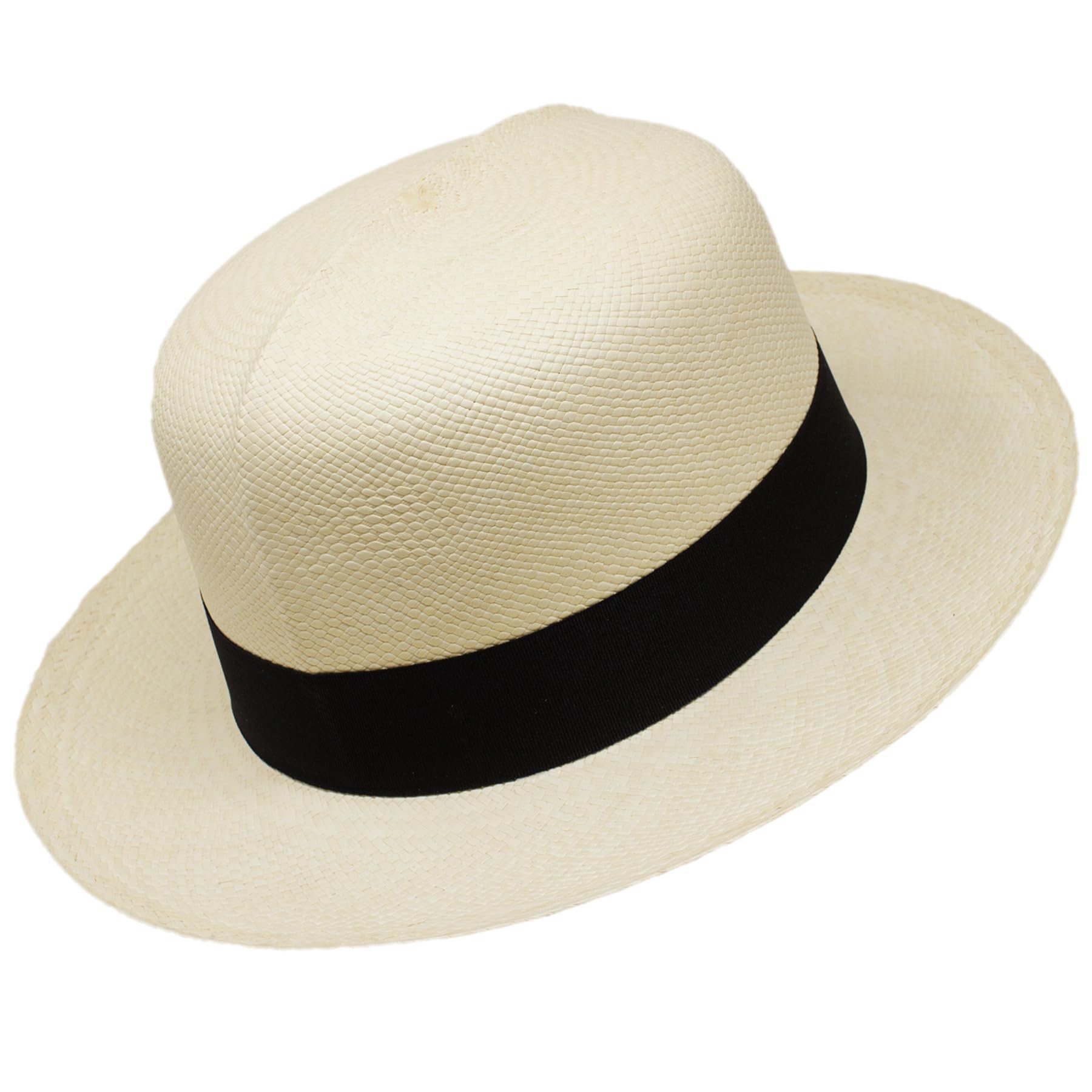Gamboa Original Sombrero Panama ala Ancha de Paja Hecho en Ecuador Hombre y Mujer