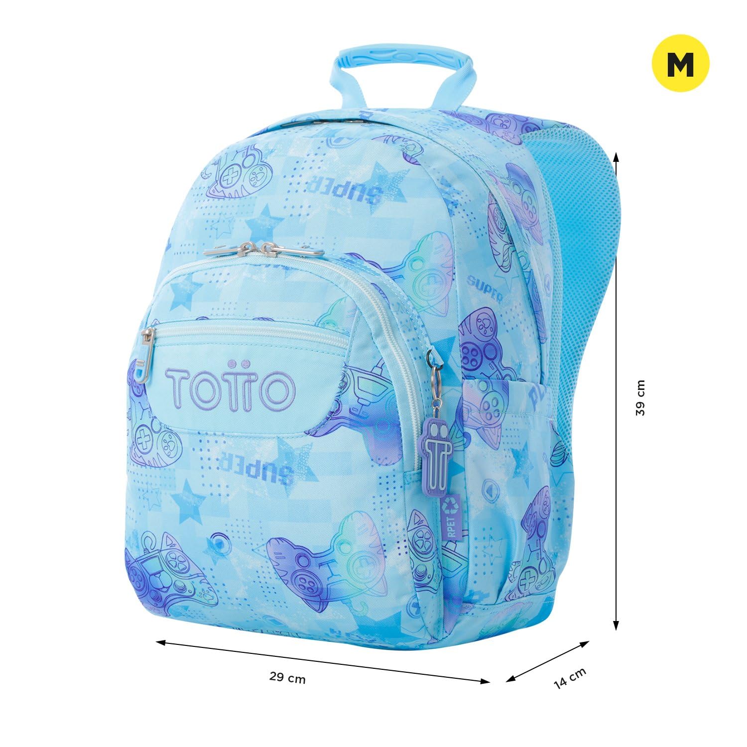 TOTTO Gommas Mochila Escolar Unisex niños