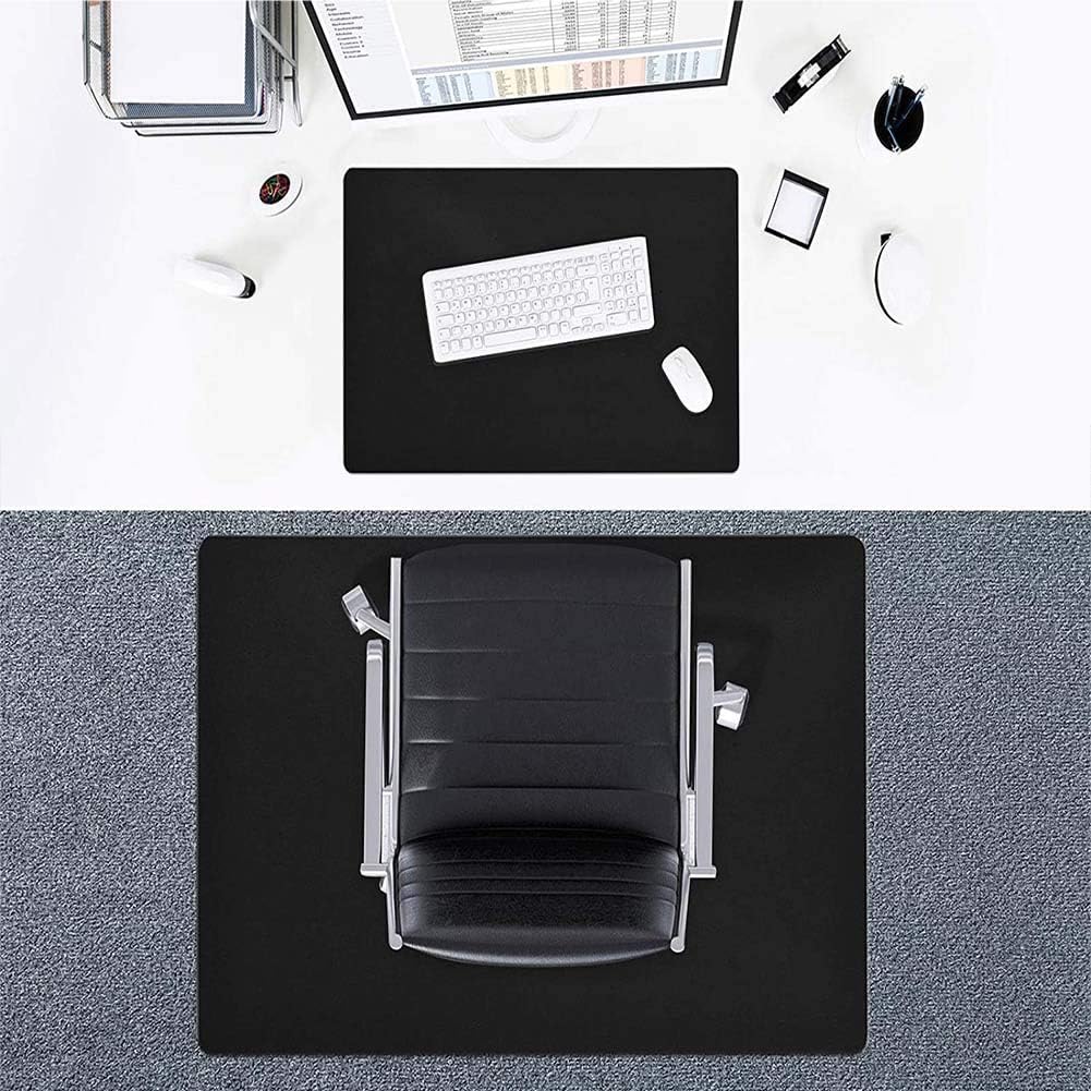 YURRO Extra Large Chair Mat for Wood Floor,Non-Slip Computer Chair Mat for Office Chair/Rolling Chair,Protective Carpet Mat,Anti-Scratch Floor Mat Home Office Desk Pad,Easy Clean, Purple, 31.5x55inch