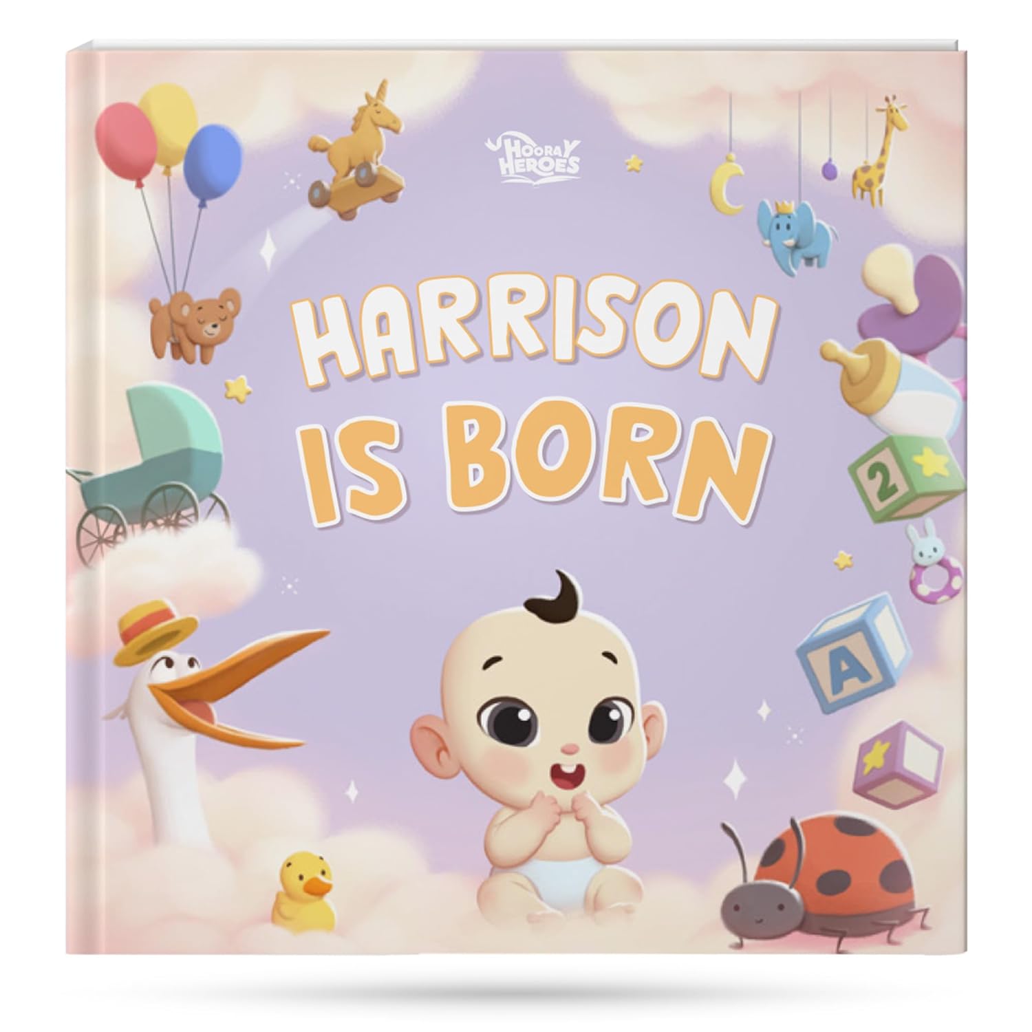 Hooray Heroes | Personalized Story for Newborns | Baby is Born