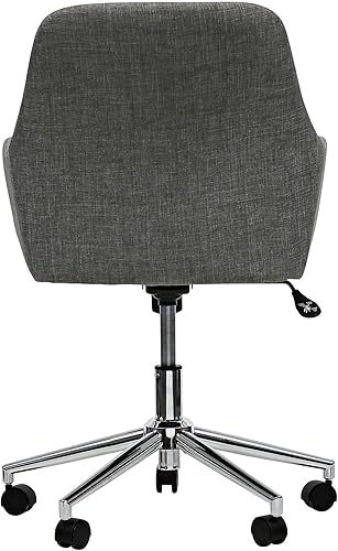 Miniatura 16 de Alera ALEWS4241 Mid-Century - Silla de trabajo con capacidad para hasta 275 libras. Altura del asiento de 18.9 a 22.24 pulgadas. Color gris