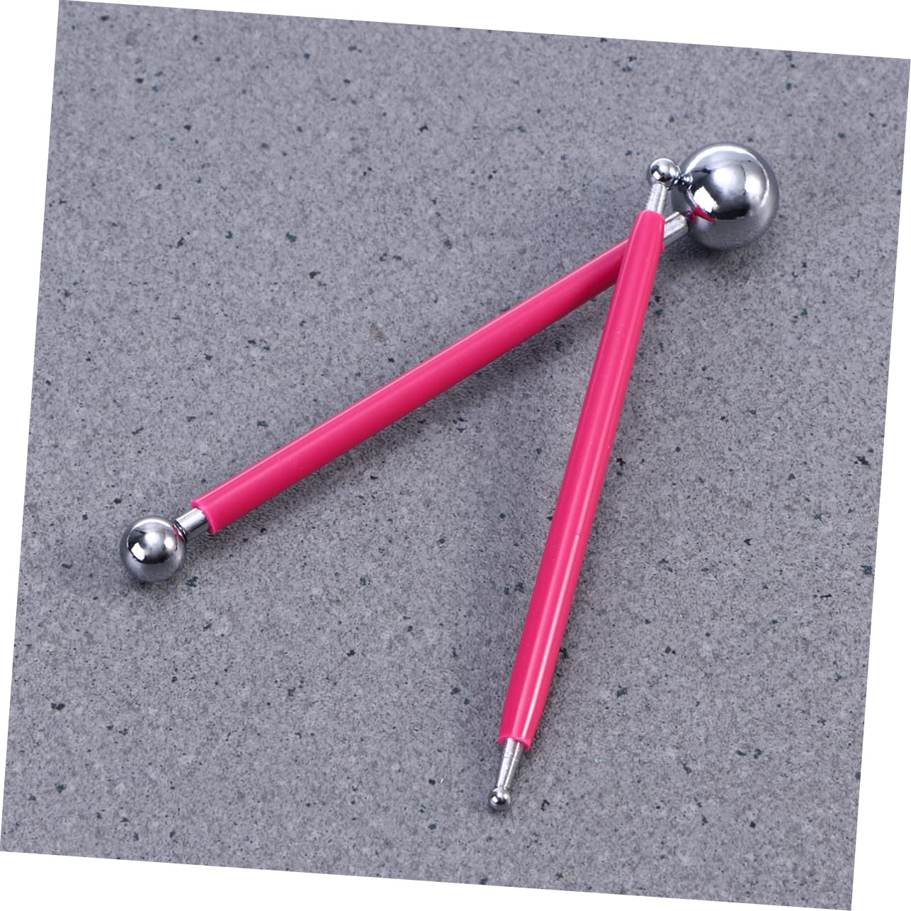 HOMSFOU 10pcs Set Clay Sculpting Tools Kits Clay Kit Pottery Kit Air Dry Clay Carving Clay Dotting Dot Art Tools Polymer Clay Tools Clay Sculpting Kit Stylus Textured Paste Pink