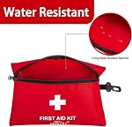 152 Piece Small First Aid Kit, Travel Size First Aid Kit TSA Approved, Mini Forst aid kit for Home, Car, Travel, Camping, Truck, Sports, Office, Hiking Med Kit for Backpack