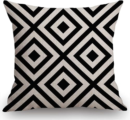 Miniatura 7 de Swono Funda de almohada de cabra I Goat This Farmhouse Funda de cojín para sofá 18 x 18 pulgadas, algodón y lino