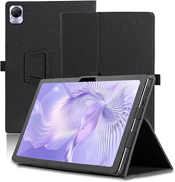 Case for Blackview MEGA 1, 11.5 inch, Blackview MEGA 1 Tablet Case, Folding Stand Protective Cover with Pencil Holder and Wrist Strap, Full Protection. Black
