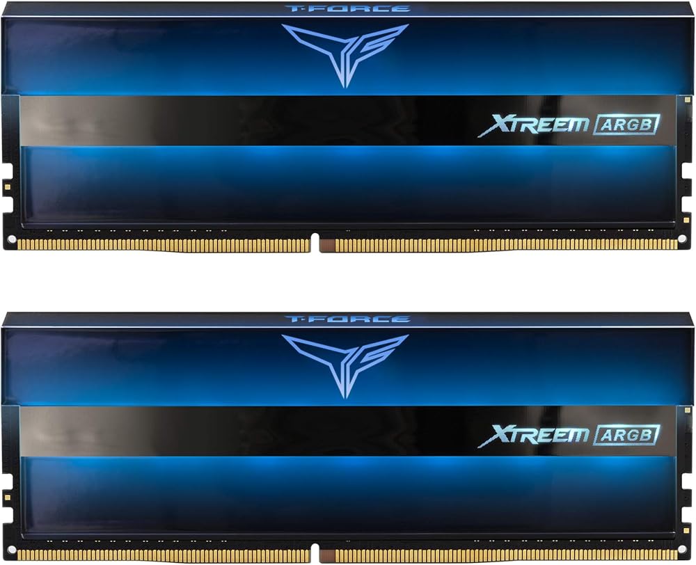 TEAMGROUP T-Force Xtreem ARGB 4000MHz CL18 16GB Kit (2x8GB) PC4-32000 (Addressable RGB) Dual Channel DDR4 SDRAM Desktop Gaming Memory Module Ram 1.35V - View 1