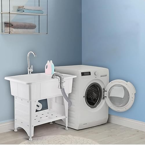 Miniatura 6 de Soporte de manguera de drenaje de lavadora, forma ajustable lavadora lavadora drenaje manguera guía montaje, arandela drenaje manguera soporte,