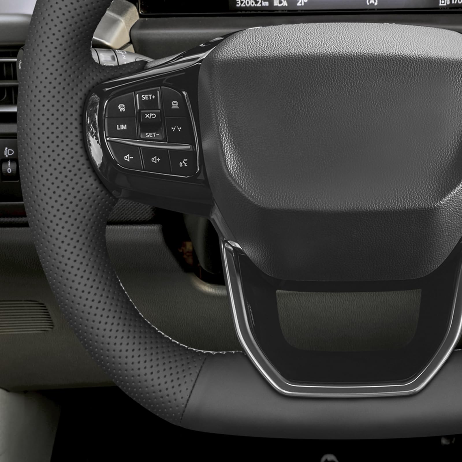 MEWANT Funda de Volante a Medida para Coser Ford Tourneo