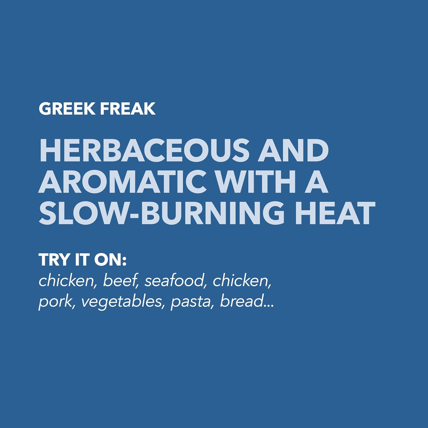 Spiceology – Greek Freak Mediterranean Seasoning – Greek Herbs & Spices for Chicken, Potatoes, Seafood, Veggies, Pasta & Pizza – Fresh-Ground, Chef-Crafted Mediterranean Blend – 80 oz