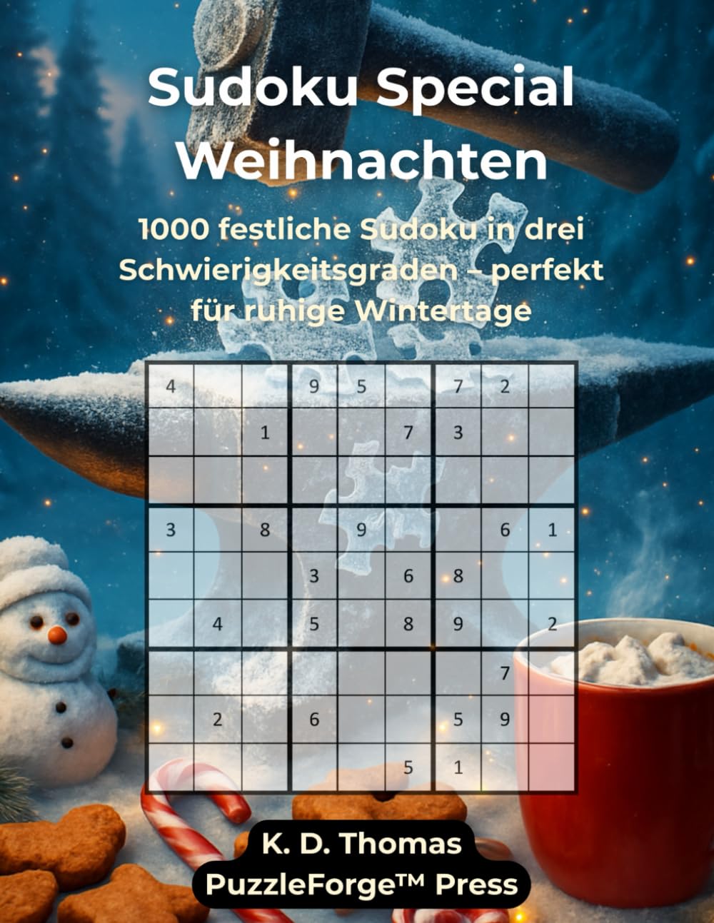 Sudoku Special - Weihnachten: 1000 festliche Sudoku in drei Schwierigkeitsgraden – perfekt für ruhige Wintertage (PuzzleForge™ Weihnachts-Sudoku ... Festliches Gehirntraining für die Winterzeit)