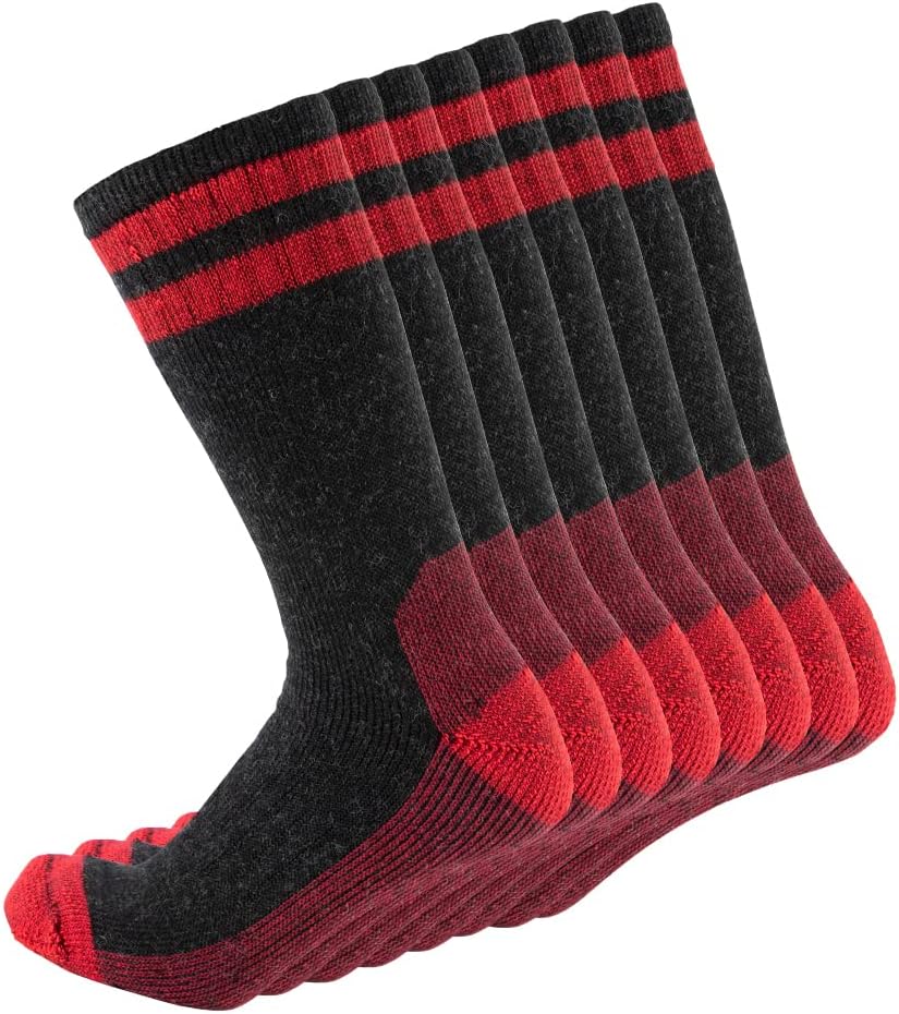 Men’s Cushioned Merino Wool Hiking Socks – Moisture-Wicking, Mid-Calf Men’s Cushioned Merino Wool Hiking Socks – Moisture-Wicking, Mid-Calf