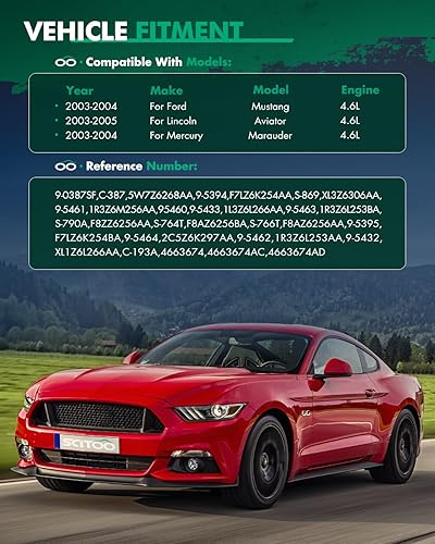 Miniatura 4 de SCITOO Kit de cadena de distribución para 2003 2004 NAPA90387S para Ford para Mustang para Lincoln Aviator Mercury Marauder 4.6L