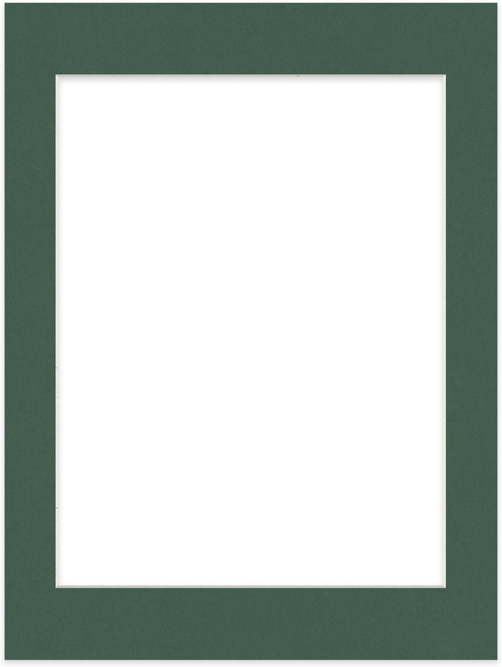 Hunter Green Precision-Cut Frame Mat for 22x26 Frames - Fits 18x20 Photos - 1 Mat