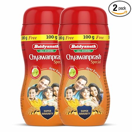 Baidyanath Chyawanprash Special - 1Kg Each (Pack of 2) - Natural Immunity Booster