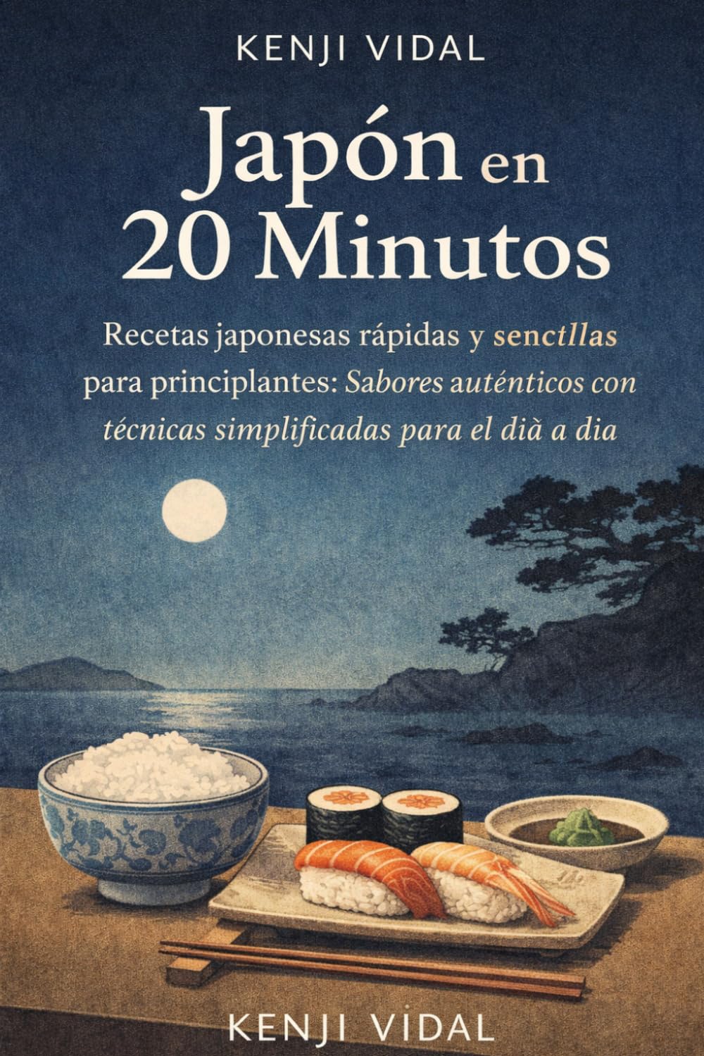 COCINA JAPONESA PARA PRINCIPIANTES Japón en 20 Minutos: Recetas japonesas rápidas y sencillas para principiantes: Sabores auténticos con técnicas simplificadas para el día a día