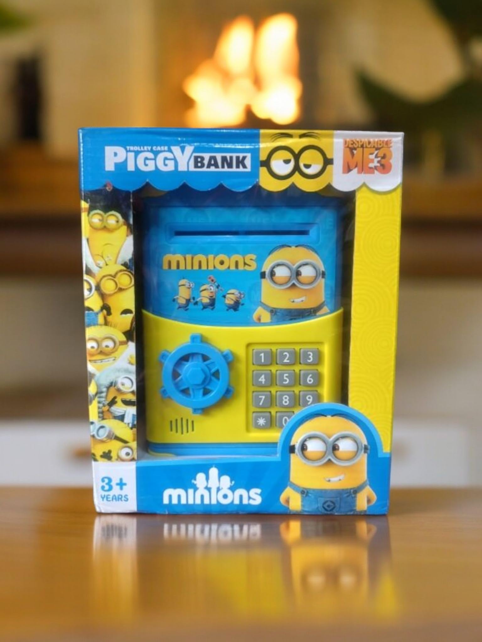 Craft Bay Cartoon ATM Bank Safe Lock Money Saving Box Piggy Bank Mini ATM Machine Money Saving Box Money Suction with Finger Print Sensor & Electronic Lock (Random Color) 3 AA BATTERIES INCLUDED (B0D6H1KPV9) Amazon Price History, Amazon Price Tracker