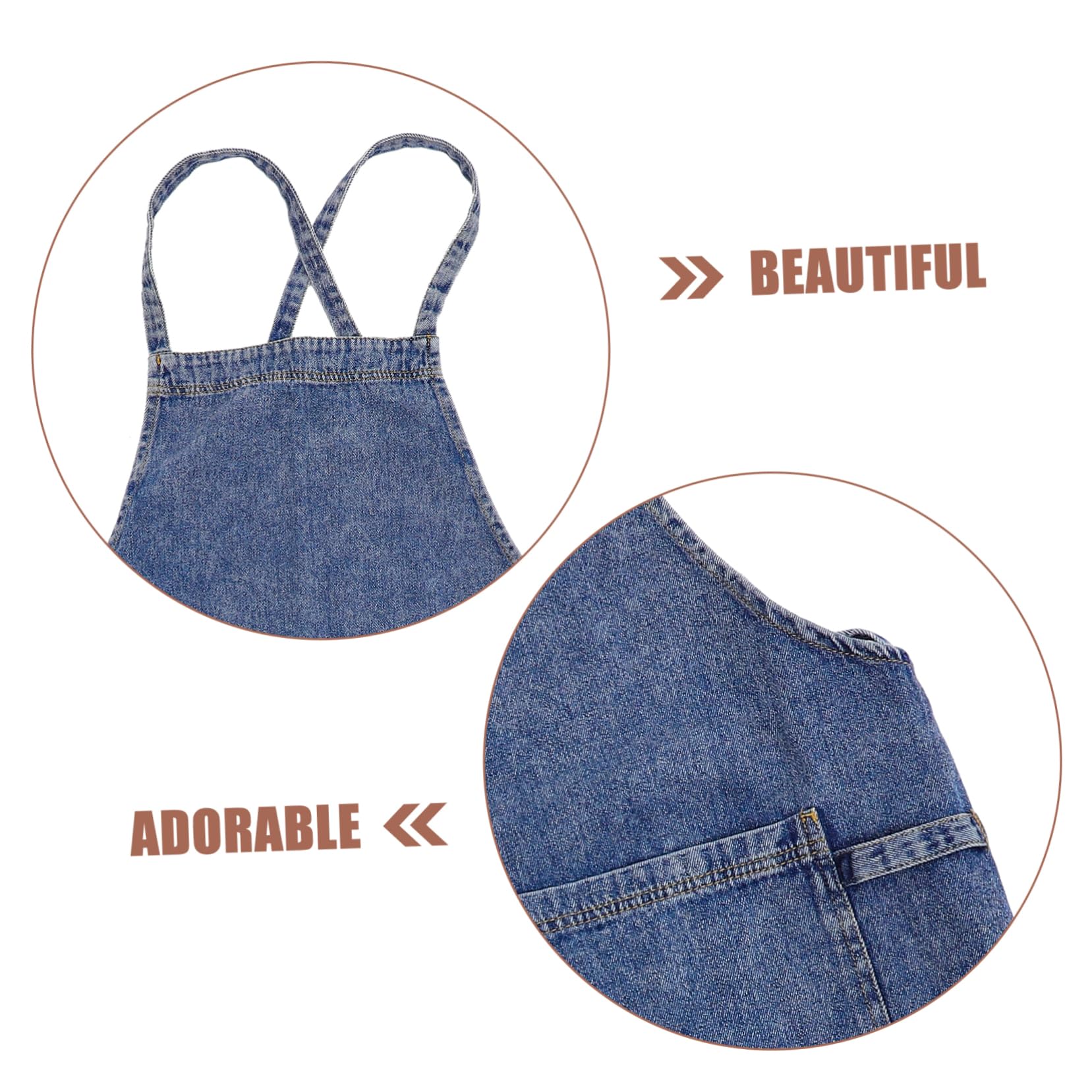 PHENOFICE Jean Apron Gardening Apron Work Apron Decorative Apron Washable Funny Apron Cross Back Apron Bib Apron Dishwashing Apron Chef Apron Butcher Apron Kitchen Apron Grilling Apron Denim