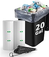 Vista 9 de 75 Counts AYOTEE Mini Garbage Bags, 1.2 Gallon Small Compostable Trash Bags, Small Garbage Bags for home, Fit 4.5 or 5 Liter Bathroom Wastebasket