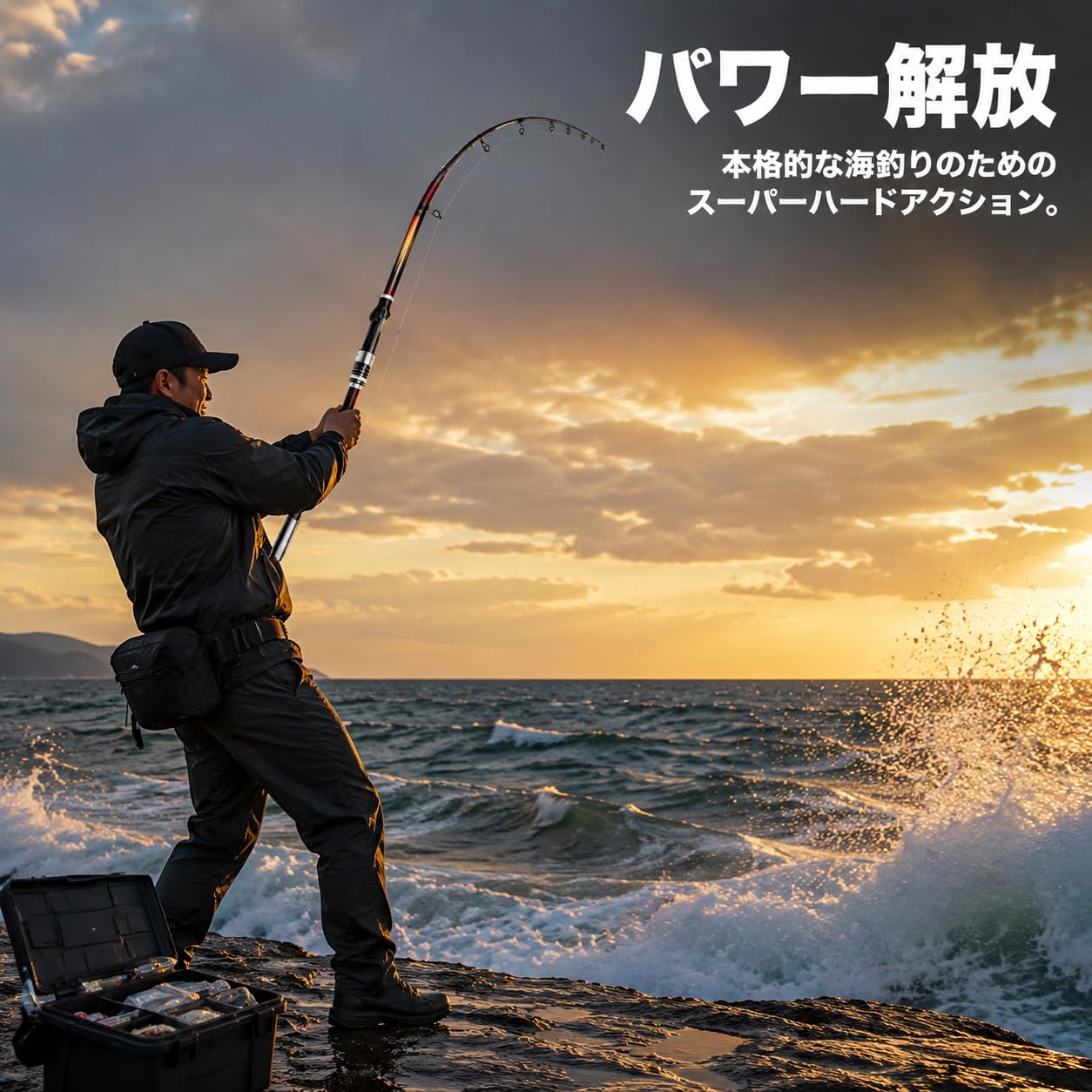 Canna da Pesca Casting Telescopica | Materiale composito, Canna Polivalente, Competizioni di pesca, Per Amanti del mare