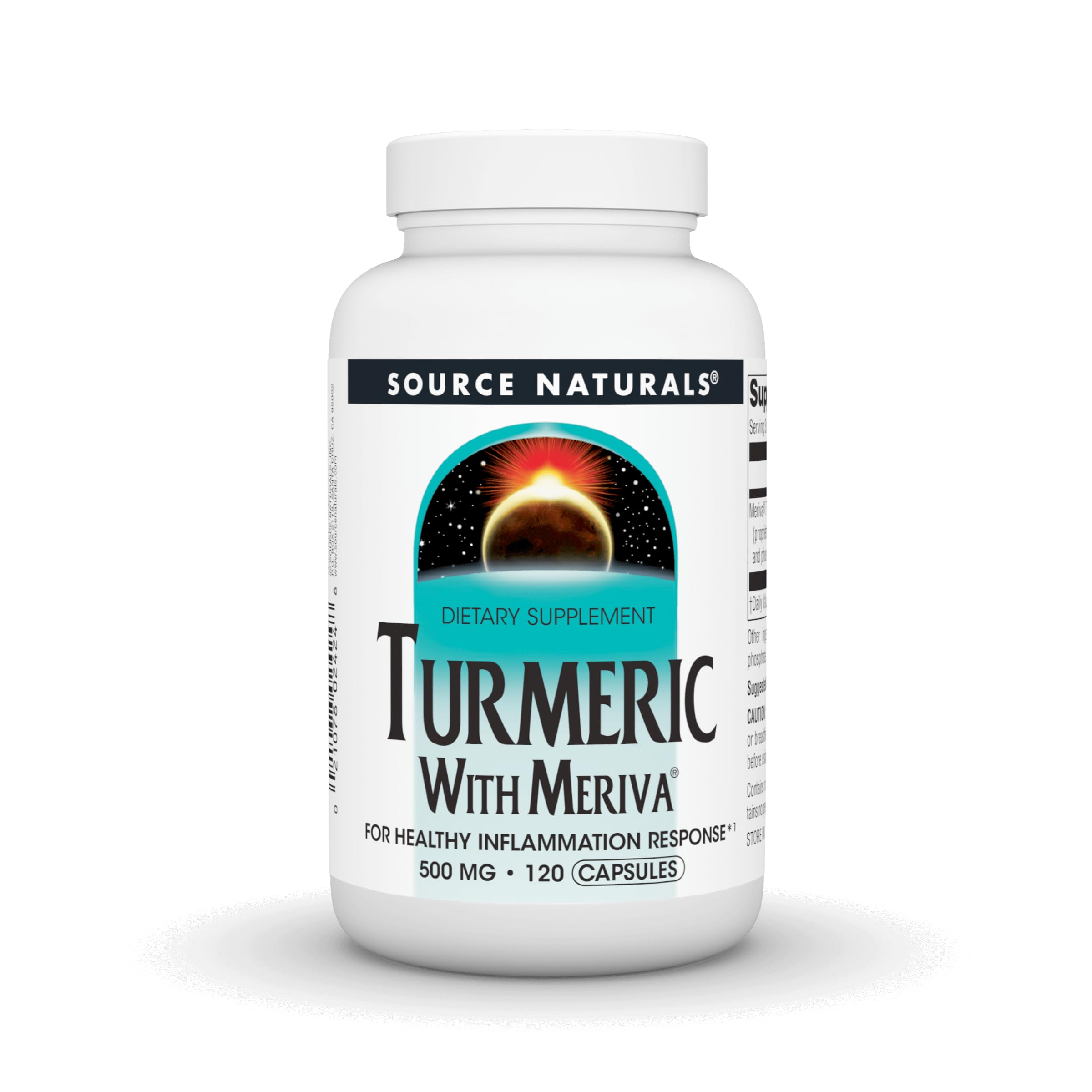Turmeric with Meriva 500 mg - 120 Capsules