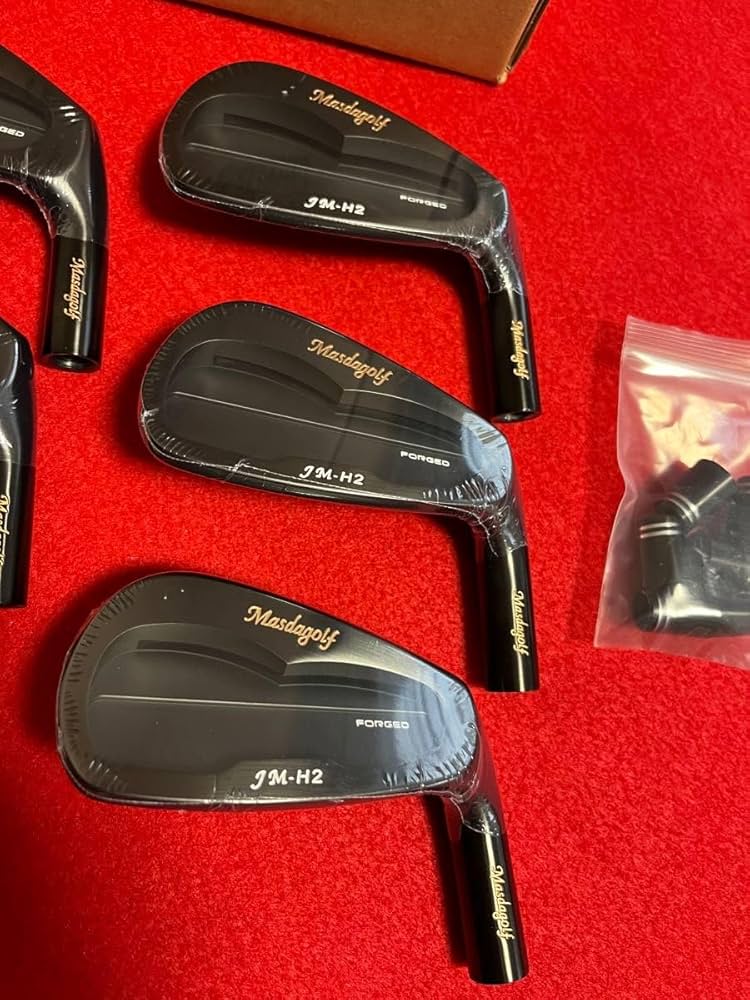 JM-H2 PVDブラック 5-P ６本セット マスダゴルフ ジオテックゴルフ公式通販サイト / マスダゴルフ JM-H2アイアン
