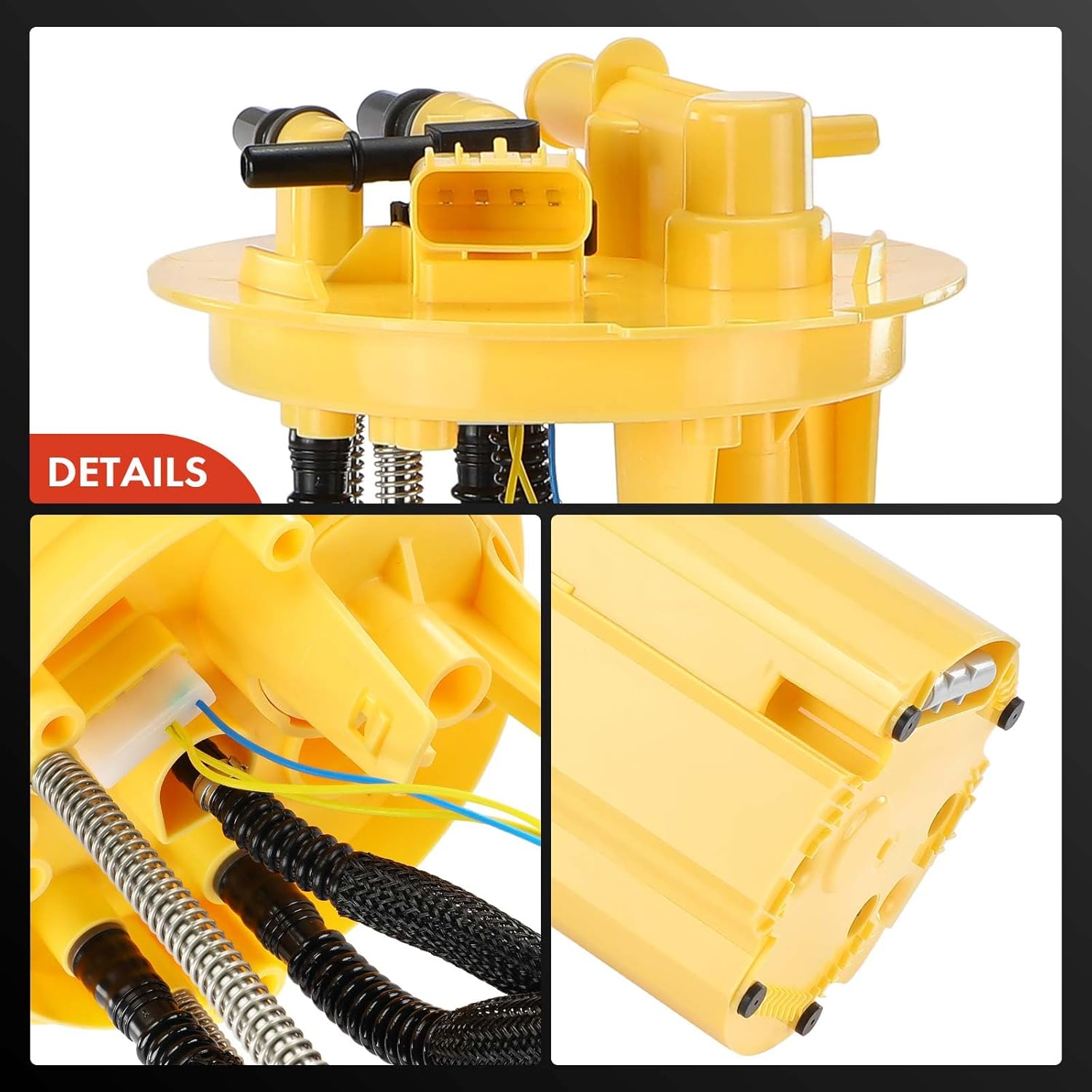 A-Premium Electric Fuel Pump Module Assembly Compatible with Chevrolet Silverado 3500 HD 2011-2016 & GMC Sierra 3500 HD 2011-2016, 6.6L, Replace# 13578391