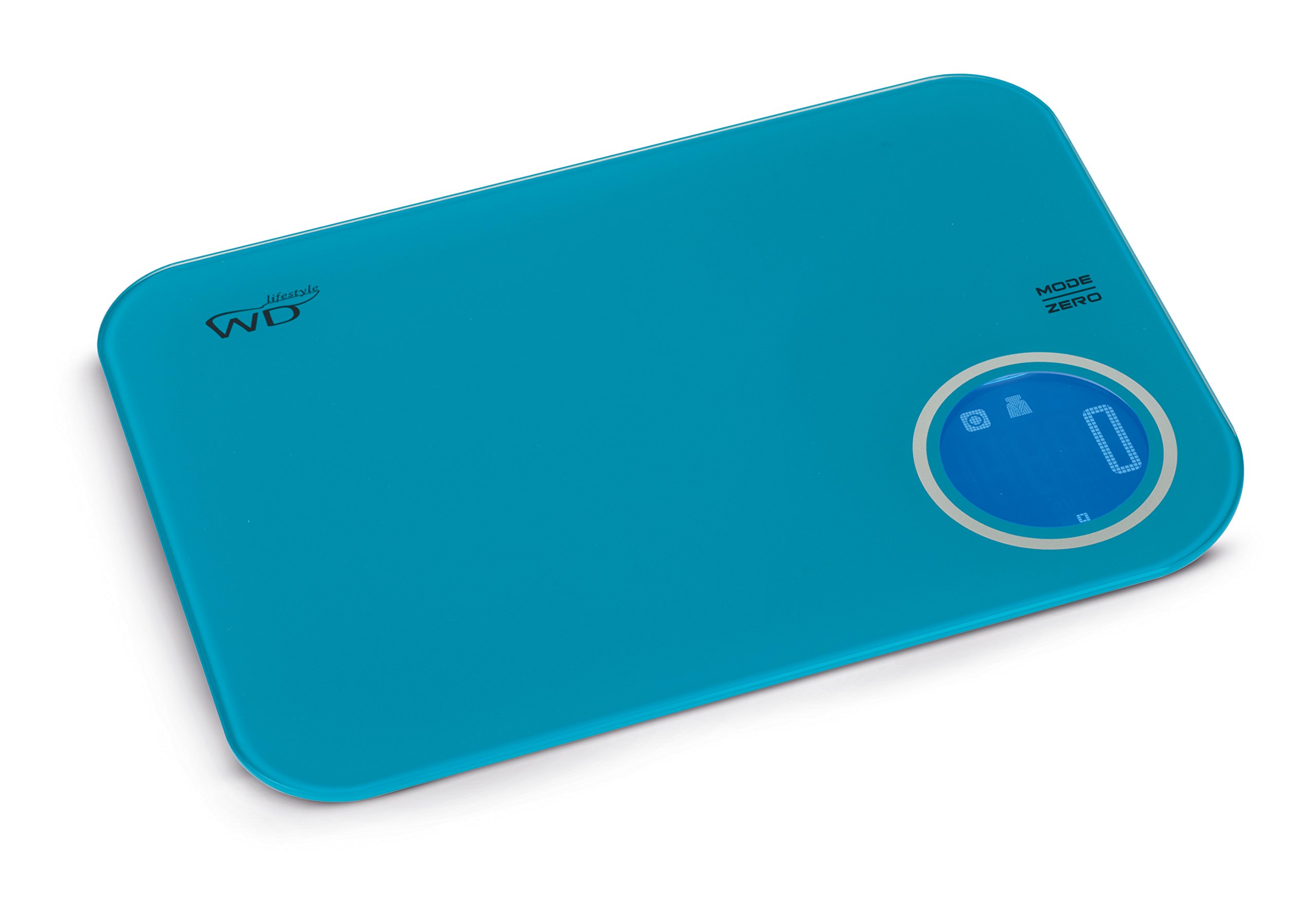 WD LifestyleLED Electronic Kitchen Scale (Turquoise)