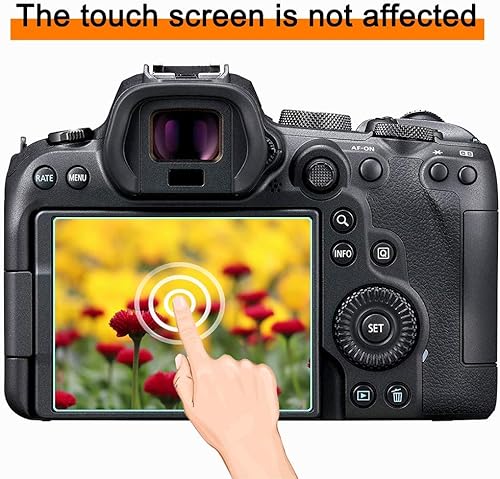 Miniatura 2 de Protector de pantalla de vidrio diseñado para cámara Fujifilm X-A5 X-A3 X-A10, vidrio templado WH1916 9H, antiburbujas, antiarañazos, ultra