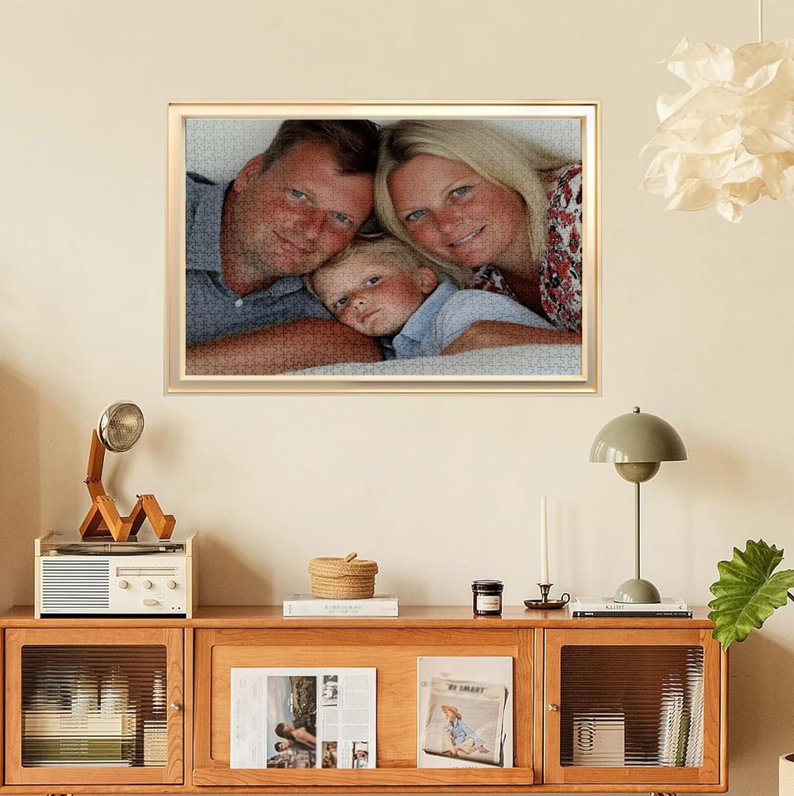 Puzzle Personalizado con Foto, Personalizada Rompecabezas Personalizado Diseña tu Logo Foto o Texto, Personalizado Navidad Halloween San Valentín Parejas Niños Familia Amigos h-3645
