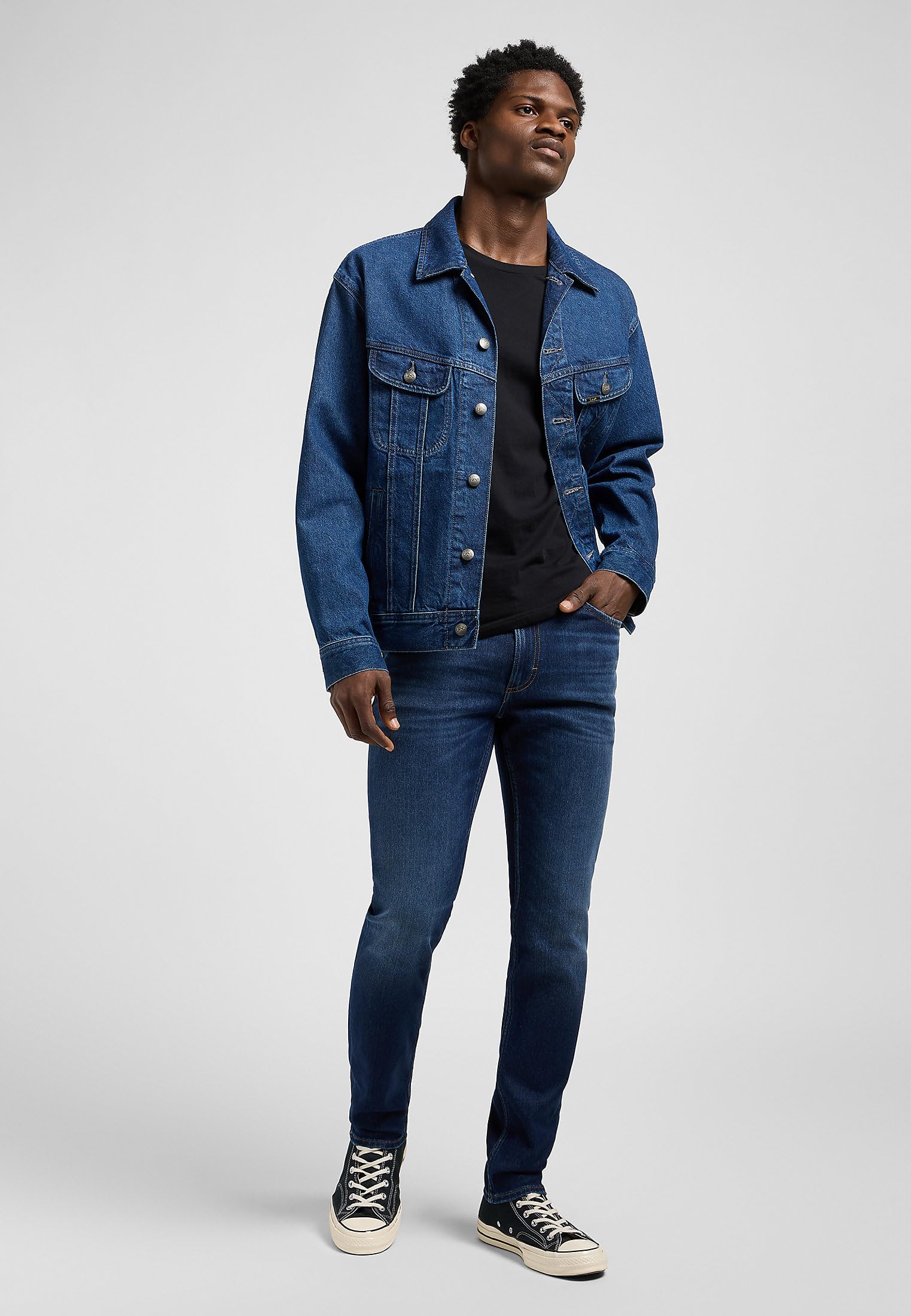 Lee Herren Jeans Luke Slim Passform – Bild 5