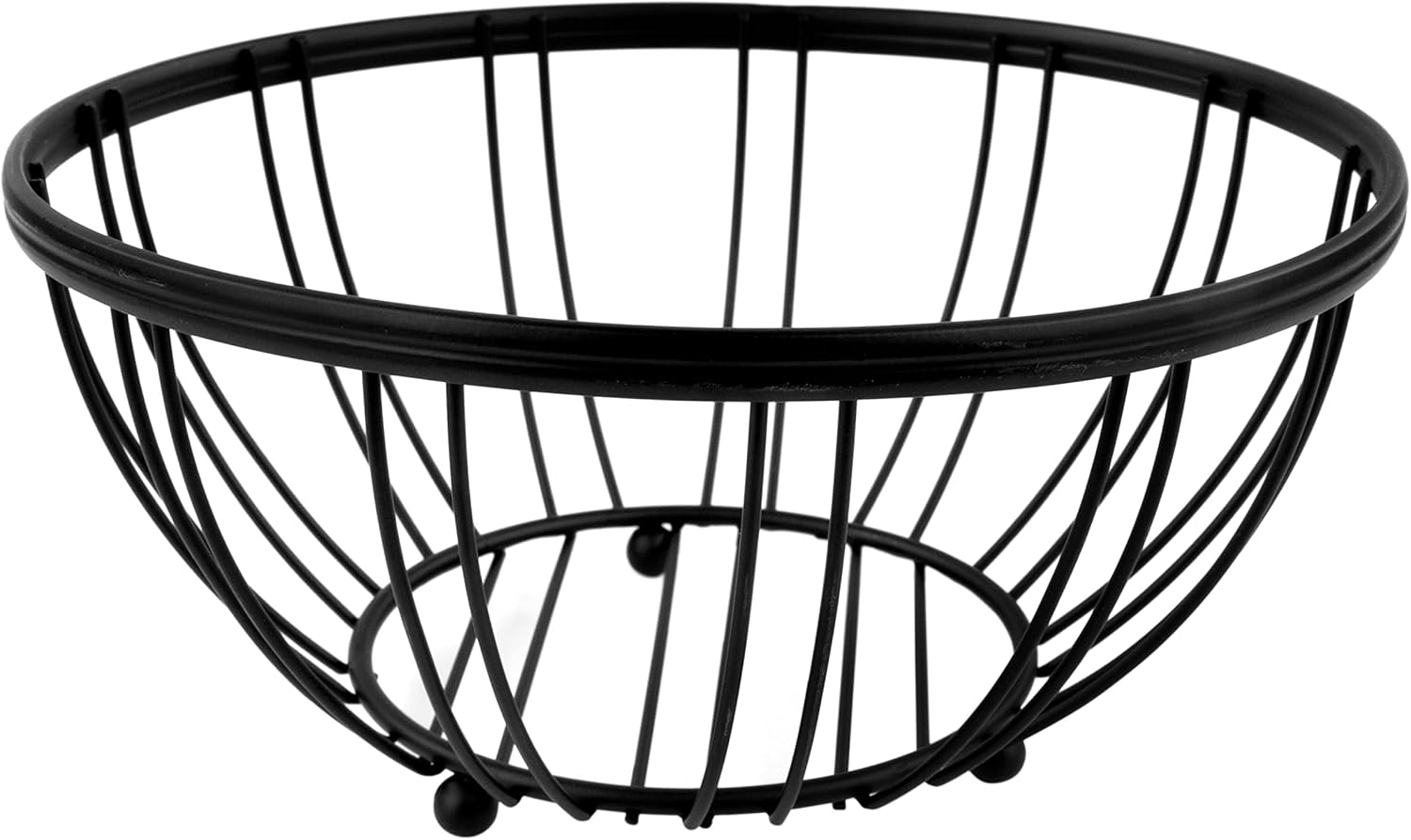 Spectrum Diversified Contempo Countertop Collection Fruit Bowl, Black : Home & Kitchen