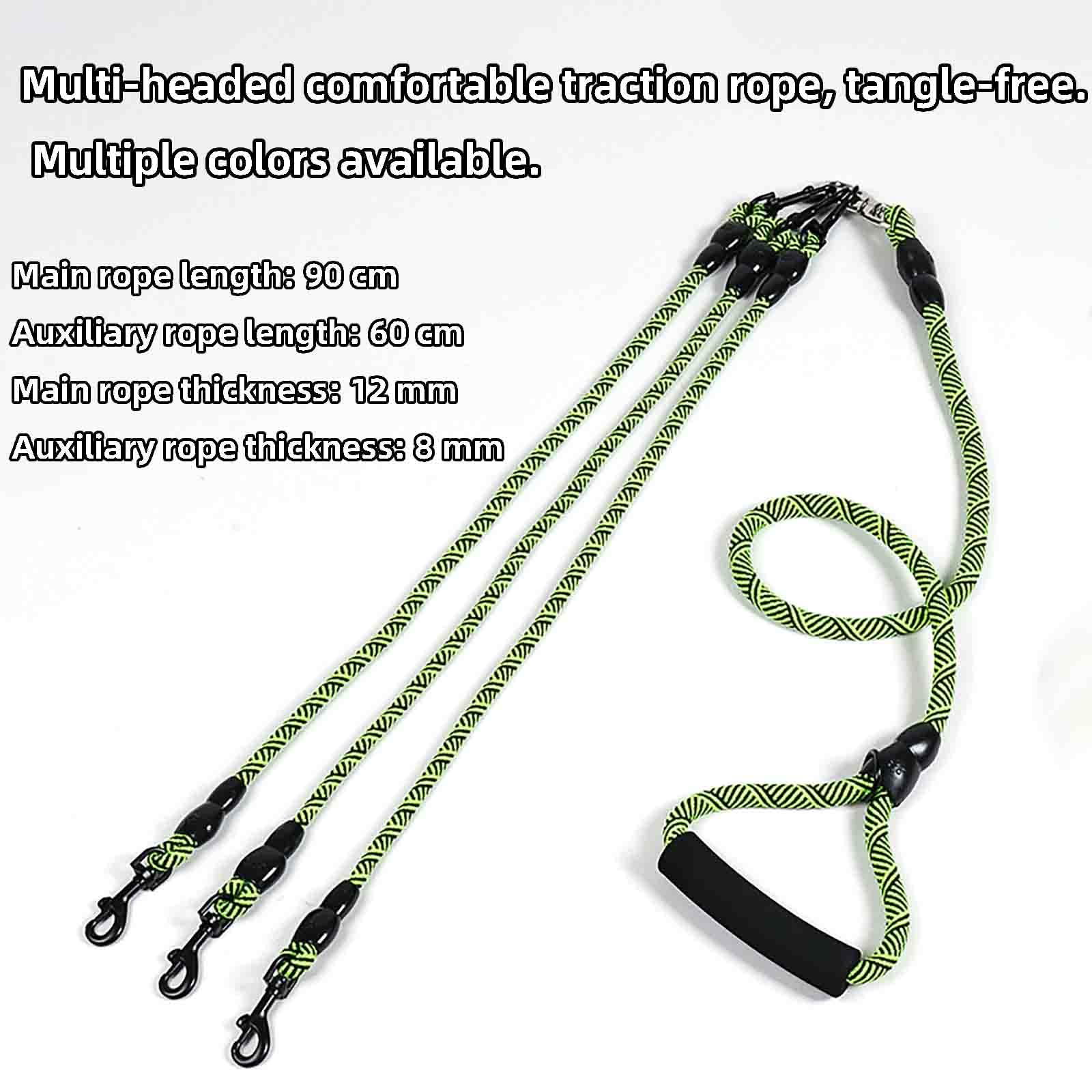 Guinzaglio Per Cani Cane Gatti Taglia Piccola Media Coulisse Gancio (Green,2)