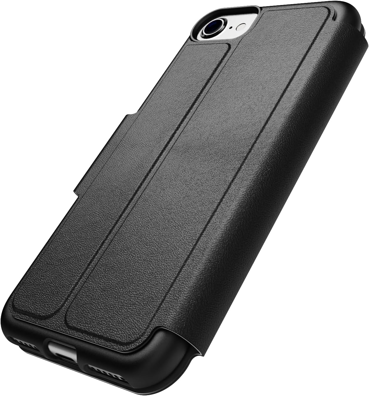 Tech21 EvoLite Wallet case for iPhone SE (2022)/(2020)/8/7 - Card Slot - Drop Protection- Black