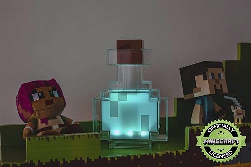 Miniatura 6 de Minecraft Potion Bottle Color-Changing LED Desk Lamp | 7 Inch Night Light