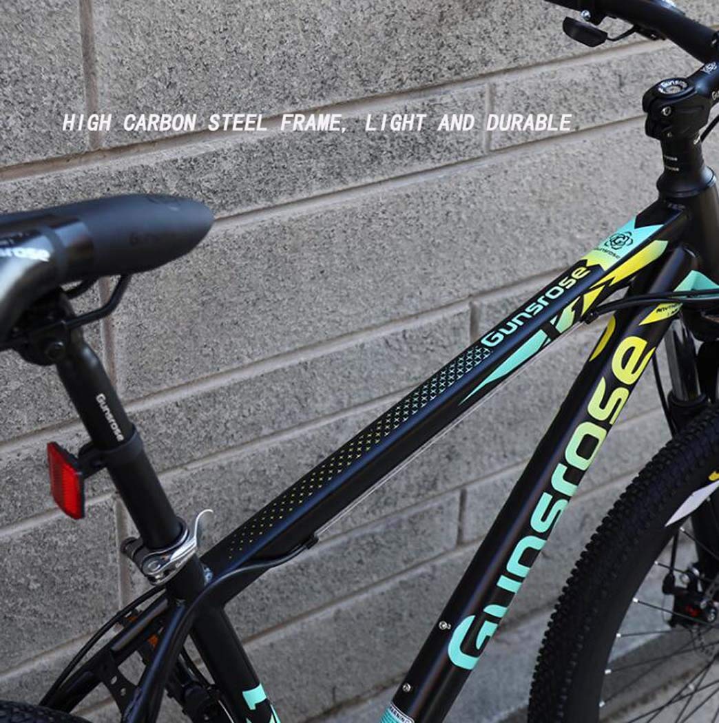 Amazon | マウンテンバイク、デュアルディスクブレーキ、21-27スピード