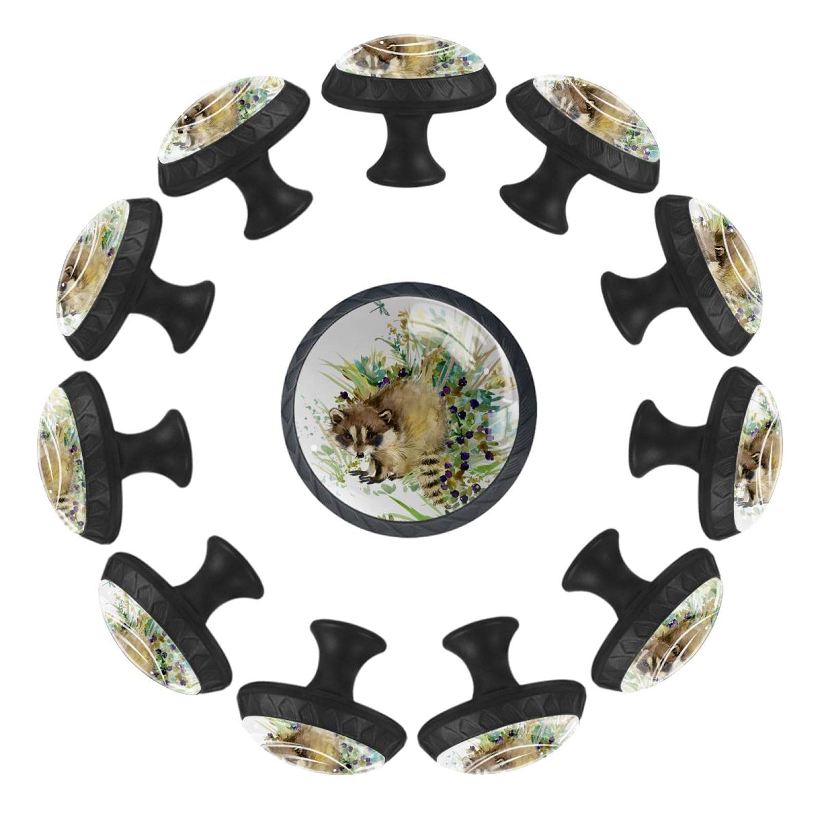 Boutons de tiroir raton laveur ronds 35 mm pour relooker une commode