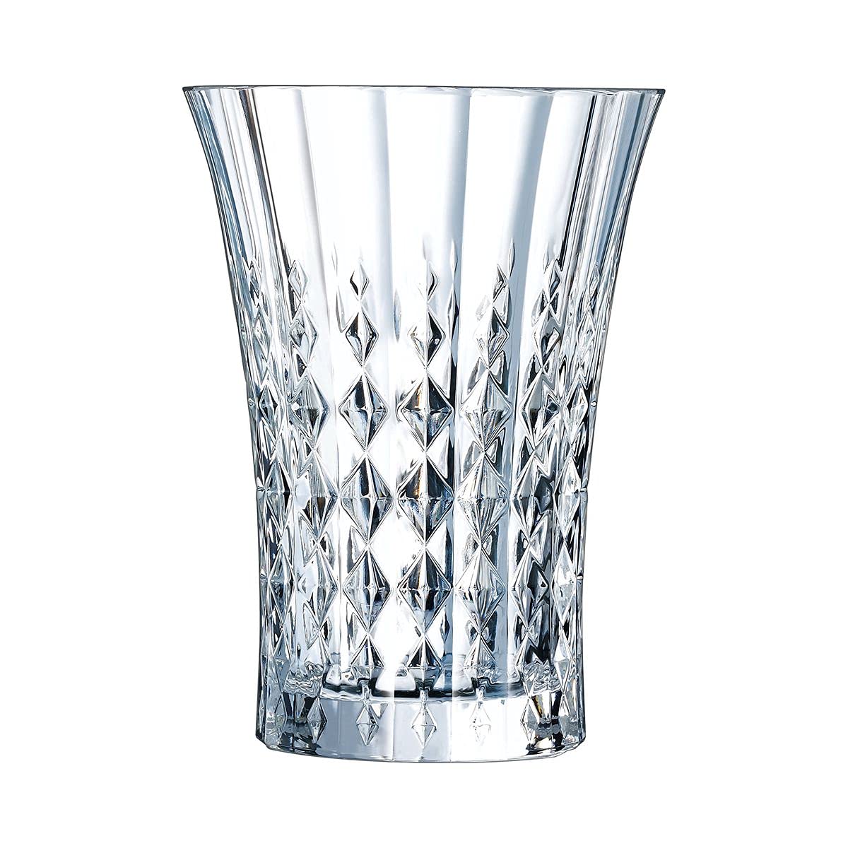 Cristal D'arques ECLAT L9746 6 Cups Low 36 cl-Lady Diamond, 0.36 L, Transparent