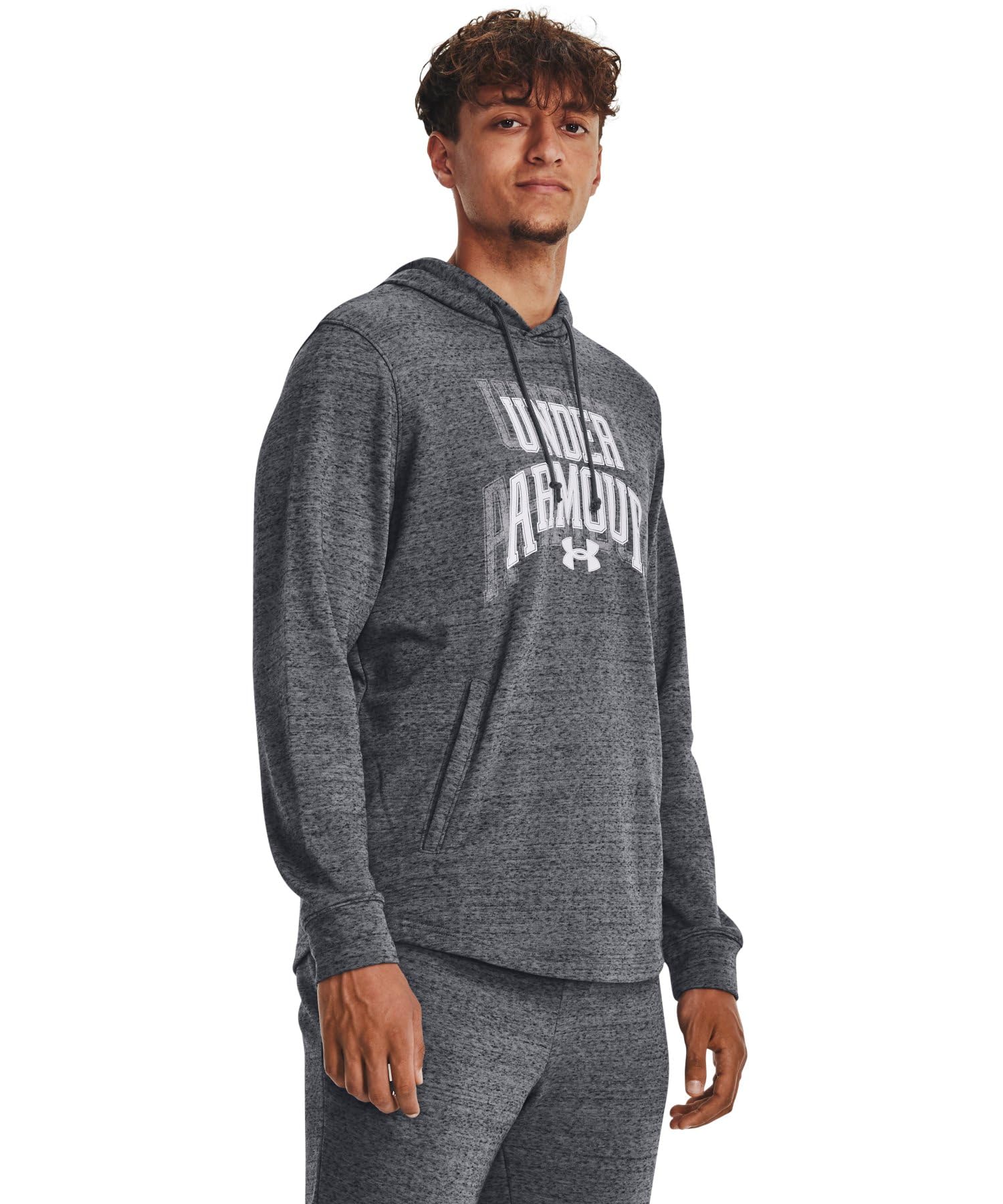 UA Rival Terry Graphic HD Sweatshirt Erkek