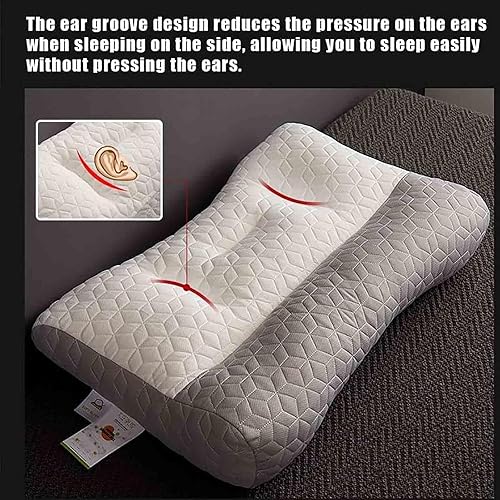 Miniatura 3 de Proease Pillow - Almohada ortopédica de contorno Proease, almohada ergonómica Proease, almohada cómoda de apoyo cervical para mejorar el sueño,