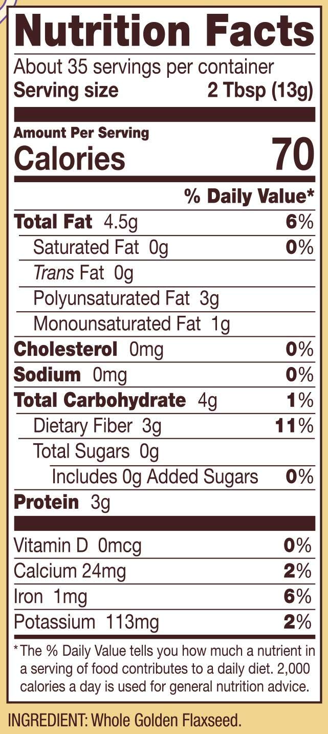 Bobs Red Mill Flaxseed Meal Golden, 16 oz