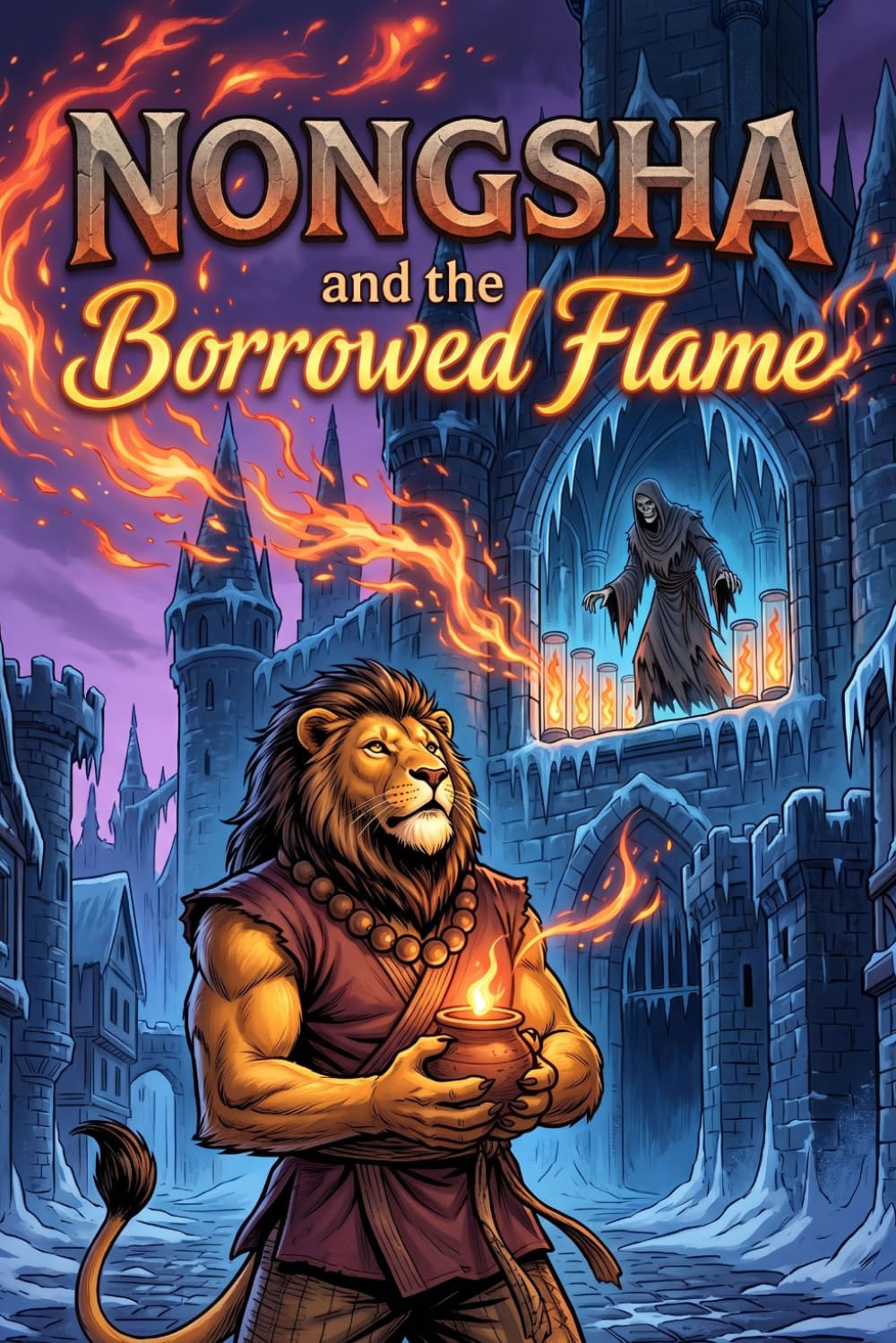 NONGSHA and the Borrowed Flame: When warmth becomes a luxury, one warrior will shatter the ice to set the fire free. (NONGSHA by Little Lane)