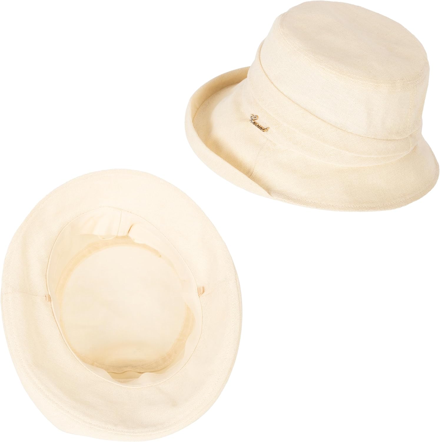 UV-Protection-Sun-Hat Packable Bucket-Hat for Women - Summer Outdoor Breathable Fold-Up Brim Beach Cap for Travel - Image 6