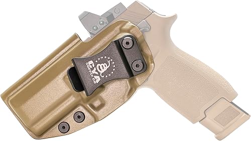 Miniatura 54 de CYA Supply Co. Funda para llevar armas dentro del cinturón, Base Optics Ready (Flat Dark Earth) Portador Oculto en la Pretina, IWB, Compañía